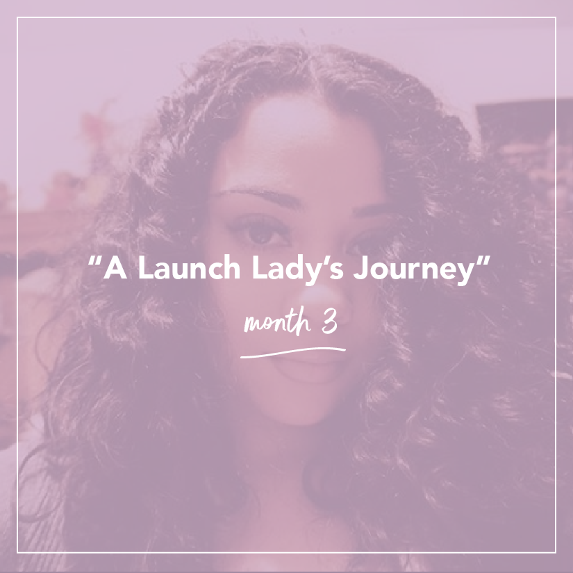 A Launch Lady's Journey :: Month 3