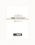 CEO SUCCESS Strategy Guide